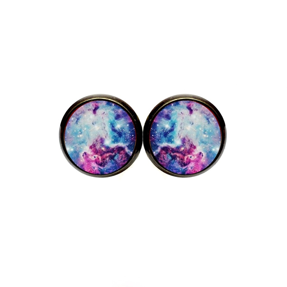 Galaxy Nebula Earrings -Space